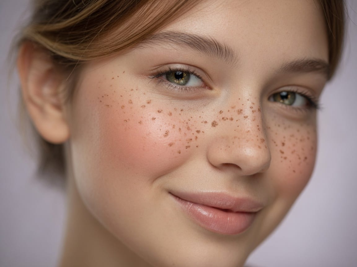 Small Coverage (10–20 freckles) permanent makeup